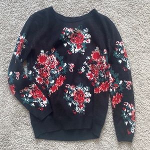 Flower Vintage Crewneck Women